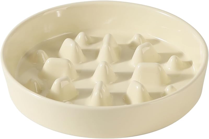 Comedouro Lento de Cerâmica para Cães Havniva com Labirinto, 20,8 cm, SLOW-XH