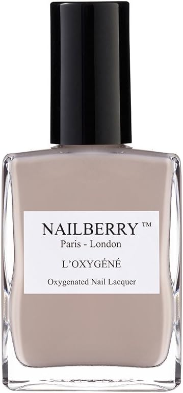 Nailberry L'Oxygéné Oxygenated Nail Lacquer | Simplicity, 15 ml | Polish for a Healthier Manicure & Long Lasting Colour | 12-Free, Vegan, Halal, Cruelty & Gluten Free