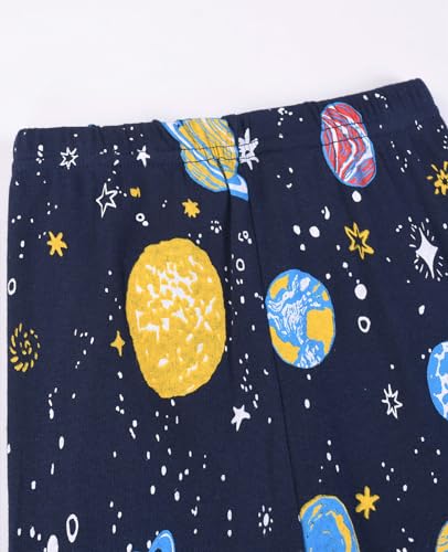 Benaive Boys Summer Pajamas 4 Pieces Kids Pajama Shorts Toddler Boy Pjs Cotton Sleepwear Size 10 - image 5