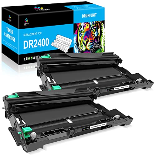 DR2400 Tambour D'Image XL Compatible Brother - 12000 Pages Noir Certifié TÜV Pour DCP-L MFC-L HL-L