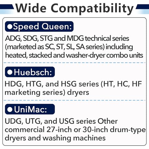 Image of D510702 Dryer High Limit Thermostat for Speed Queen, Alliance Laundry, Huebsch Commercial Washers and Dryers, Replace D510702 61886 915728 AP6285127