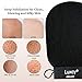 Luxcy Premium Korean Exfoliating Mitt & Body Scrubber Glove, Viscose Fiber Dead Skin Remover for Smooth, Radiant Skin, Shower Skincare, Keratosis Pilaris Treatment & Self-Tan Prep (1 Pack)