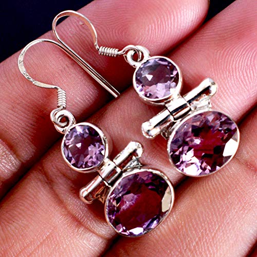 Boucles d'oreilles améthyste argent pour sublimer vos soirées