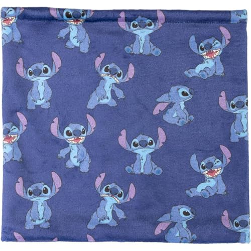 Disney Jungen Stitchkragen Mode Schal, blau, Estándar