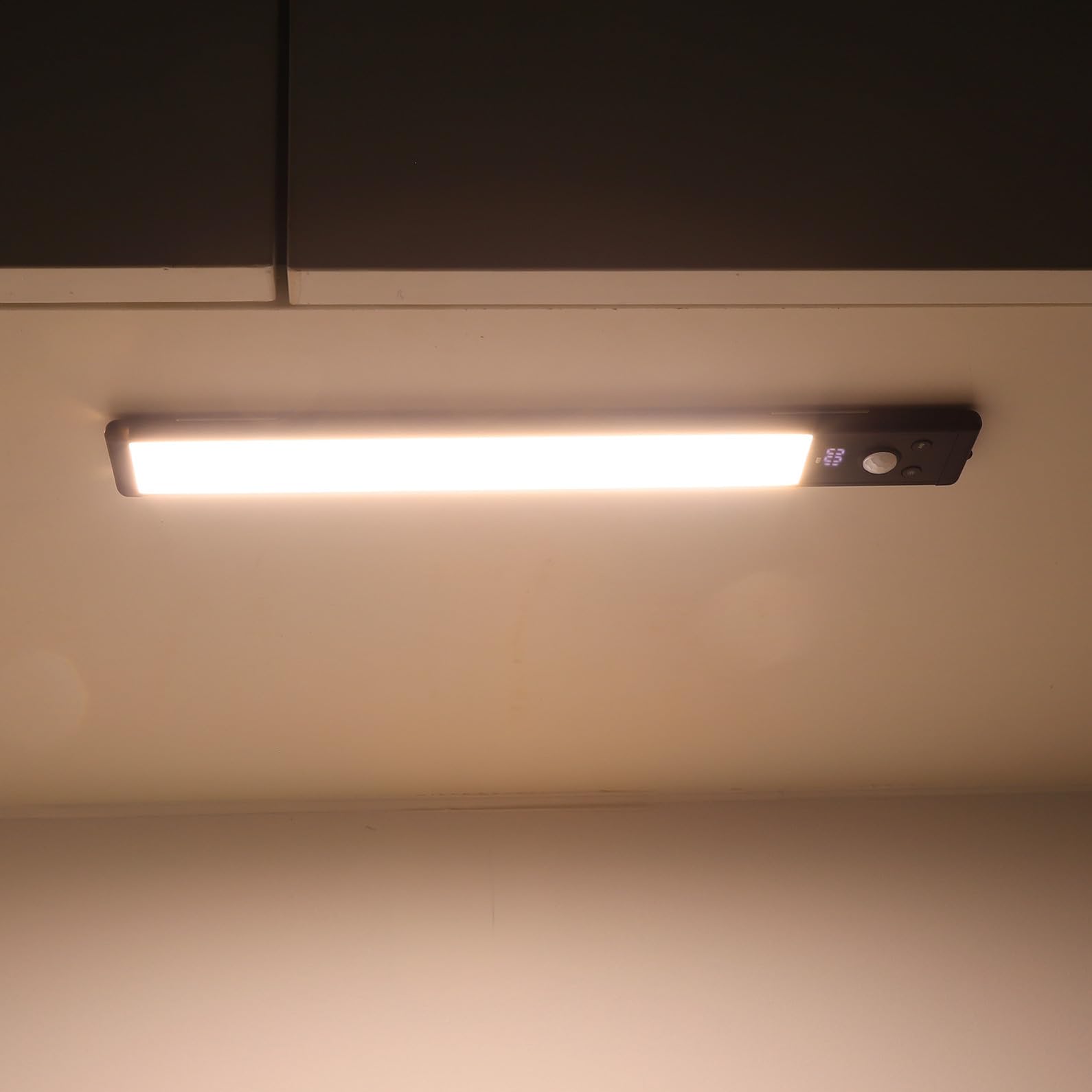jojofuny 4piezas Sensor De Luz Barra De Luz Led Debajo Del Gabinete Luces Debajo Del Gabinete Para Cocina Luces Led Sensor De Movimiento