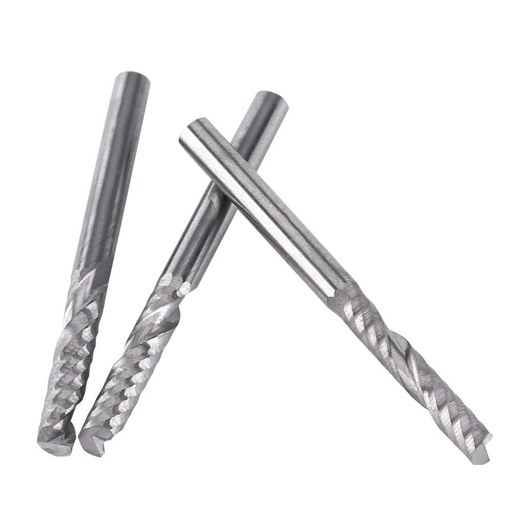 2-kant-up- en down-cut-bit, 4 mm schroefsteel, 22 mm snijlengte