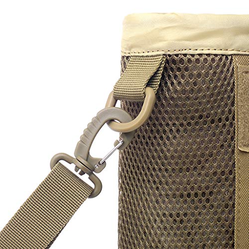 YIJU Saco para Garrafa de água Tática de Acampamento E Caminhada Molle Porta-bolsa de 750 Ml para Ch