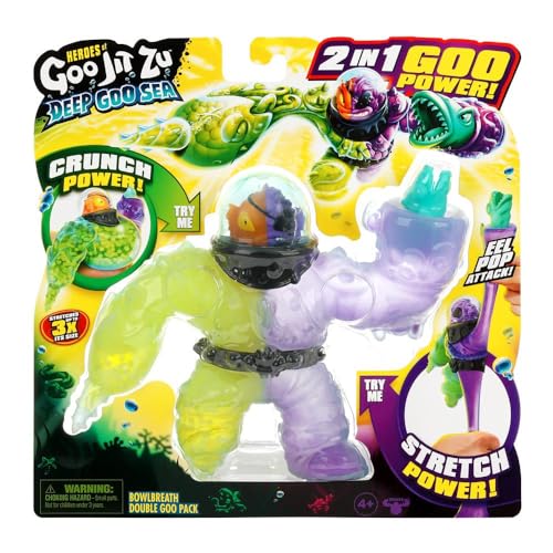 Goo Jit Zu – Figura Doble Relleno Héroe Goo Jit Zu modelos surtidos.