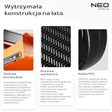 NEO TOOLS Wózek warsztatowy, 5 przegródek, szuflady z łożyskiem kulkowym, centralnie zamykany, mata antypoślizgowa, kółka obrotowe, z hamulcem postojowym, mobilny wózek narzędziowy, szafka na