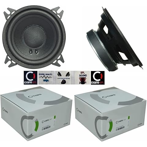 2 WOOFER CIARE CW100Z Altavoces Negro Cover
