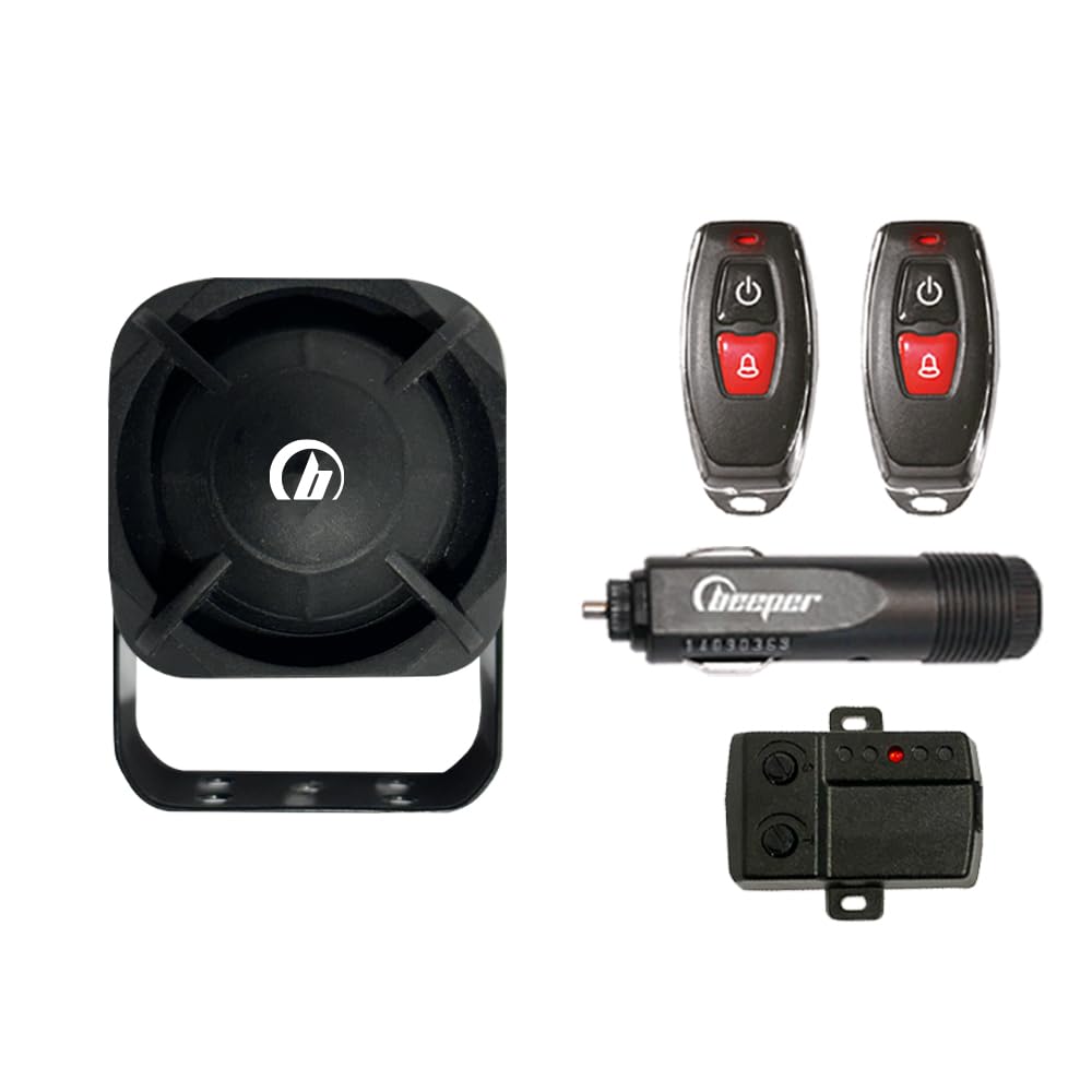 BEEPER - Alarma universal para vehículos ligeros, coches XR5 con sistema de alarma antirrobo de macetas catalíticas