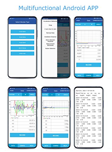 [Bluetooth Accelerometer+Inclinometer] Bwt61Cl Mpu6050 High-Precision 6-Axis Gyroscope+Angle(Xy 0.05° Accuracy)+Acceleration With Kalman Filter, 100Hz High-Stability 6Dof Data Logger For Arduino #TOP3