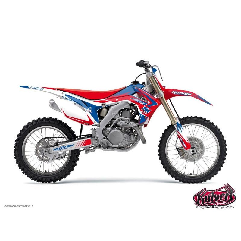 Kit déco moto cross Pulsar Honda 85 CR bleu pour briller sur la piste
