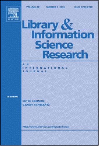 Scholarly productivity of U.S. LIS faculty [An article from: Library and Information Science Research]