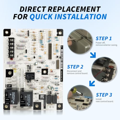 Lazenta HK42FZ061 Control Board Compatible with Carrier Payne Bryant HVAC Furnace Control Board,Replacement CEPL131012