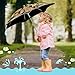 ALAZA Leopard Skin Fashion Kids Umbrella Stick Umbrellas Cute Umbrella for Boys Girls Toddler UV/Sun Rain Windproof