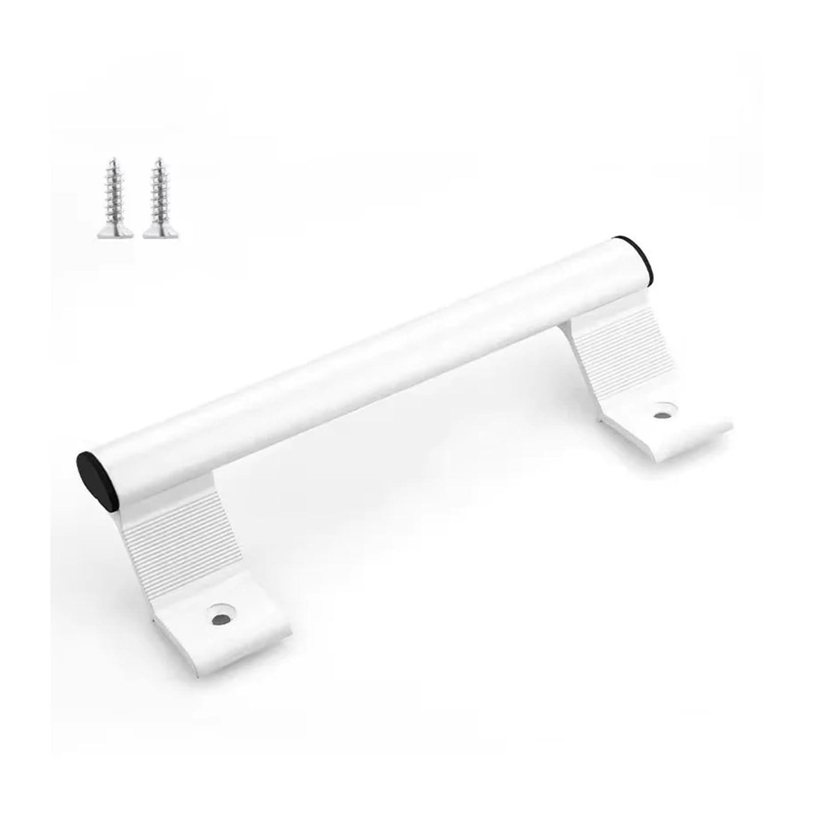 Genterun White Side Brush Balcony Sliding Door Handle, Sliding Door Handle, Plastic Sealed Door And Window Handle(White Side Brush)
