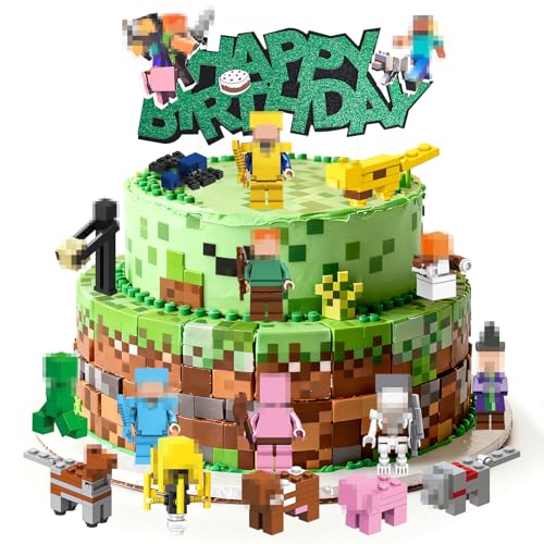 Ya en mundofriki.es: Decoracion Tartas Cumpleaños, 17 Piezas Decoración para Pasteles, Cake Topper Happy Birthday, para Fiestas Temáticas y Celebraciones, Cake Decorations para Cumpleaño Infantil y Tartas