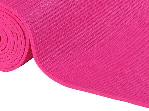 Yogamatte, umweltfreundlich, komfortabel, rutschfest, mit Tragegurt, für Yoga, Pilates, Gymnastik für Zuhause