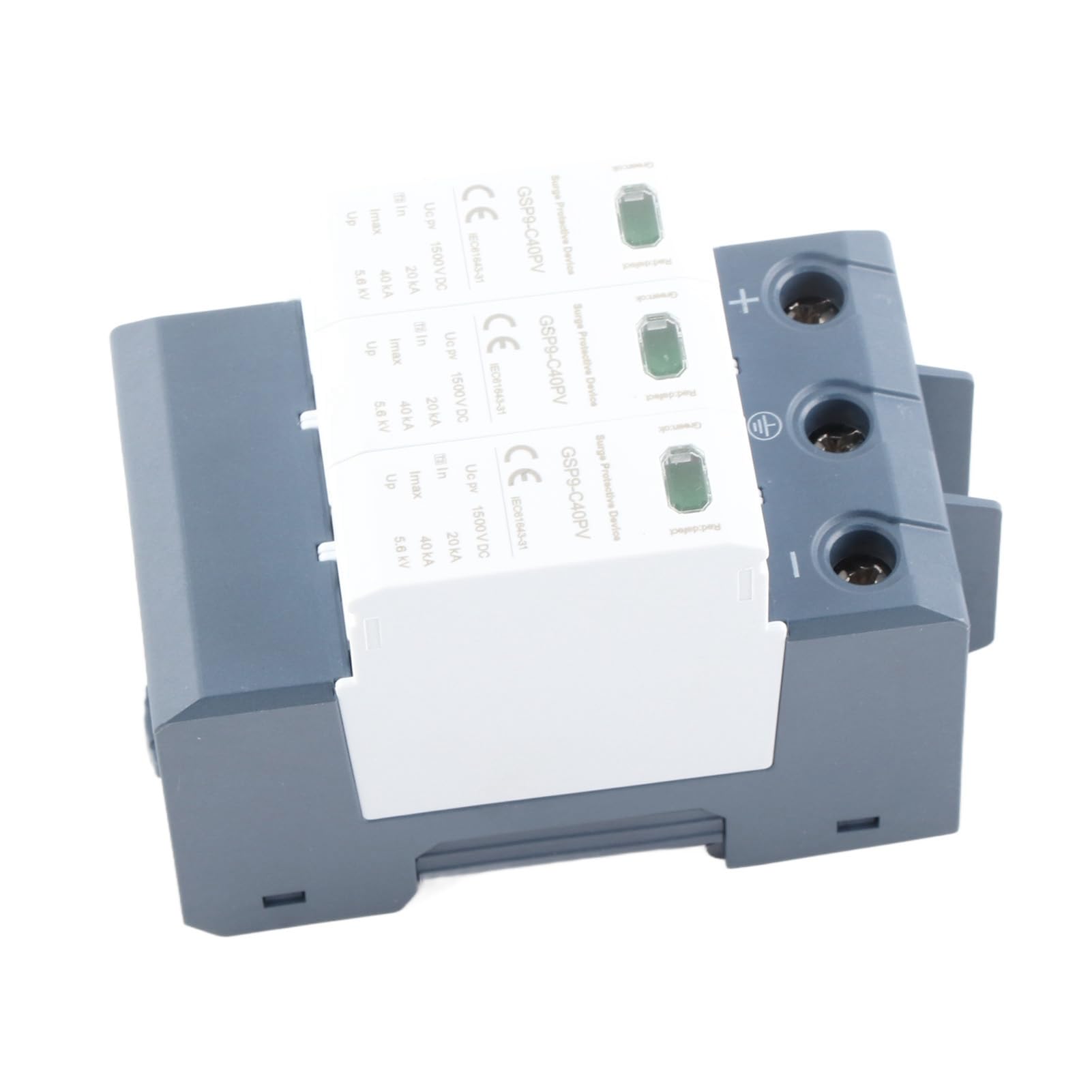 Parafoudre Photovoltaïque DC, Protection Surtension 3P 1500VDC