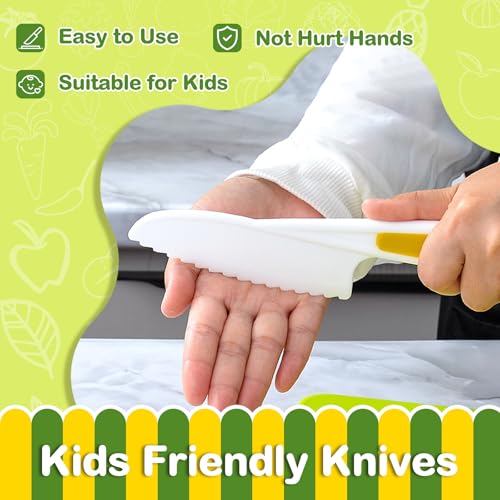 50% Off Montessori Kitchen Toys for Toddlers - Real Knife Set