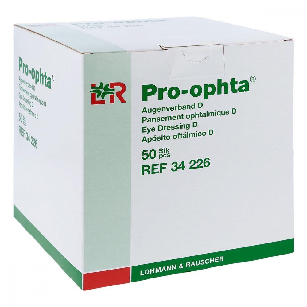 PRO-OPHTA Augenverband D 50 St