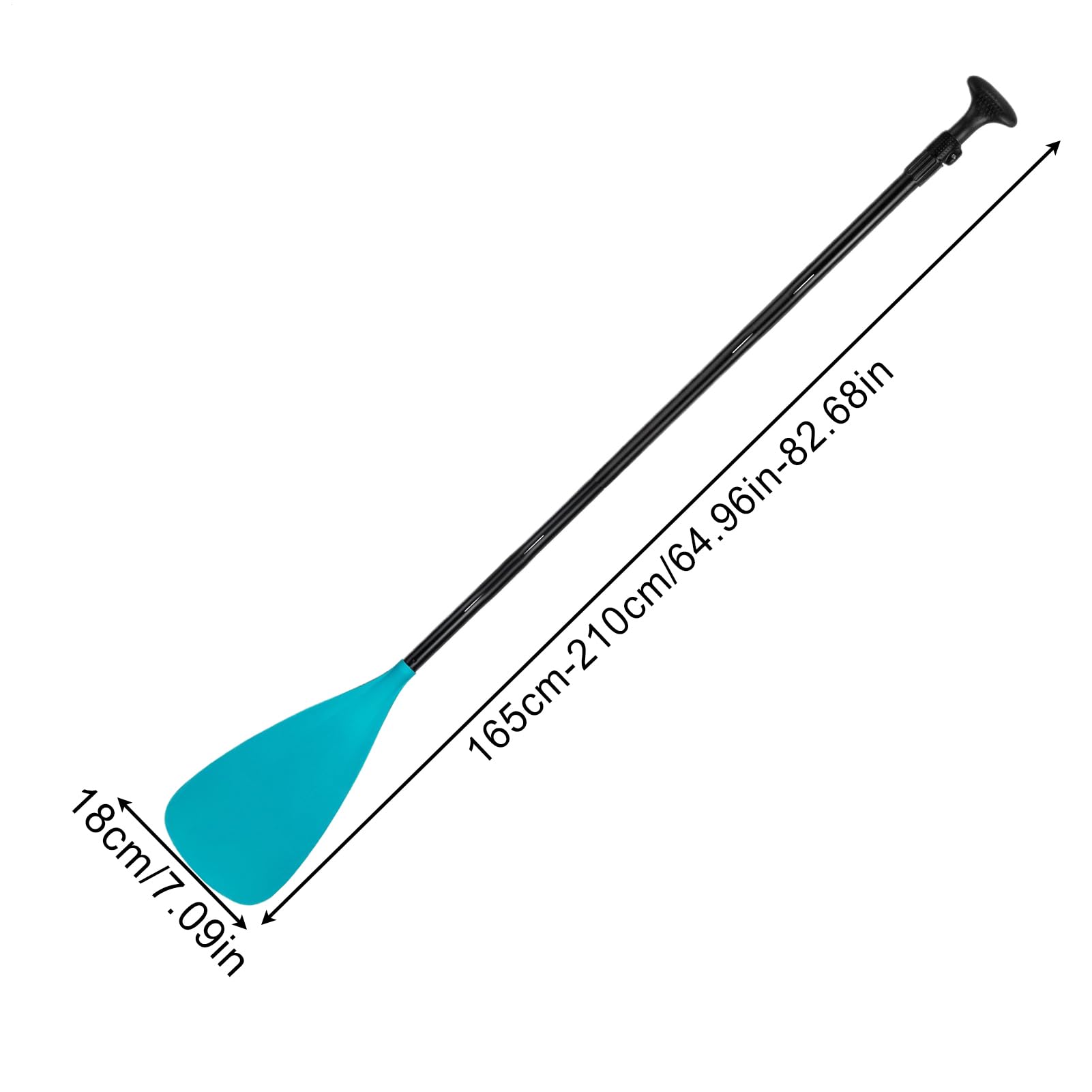 Pagaia Per Stand Up Paddle Surf Remi Portatili per Kayak Gonfiabile | per Canoa Rimovibili Portatili e Riutilizzabili per Principianti in Pesca Surf e Attività Marine all'Aperto Quotidiano