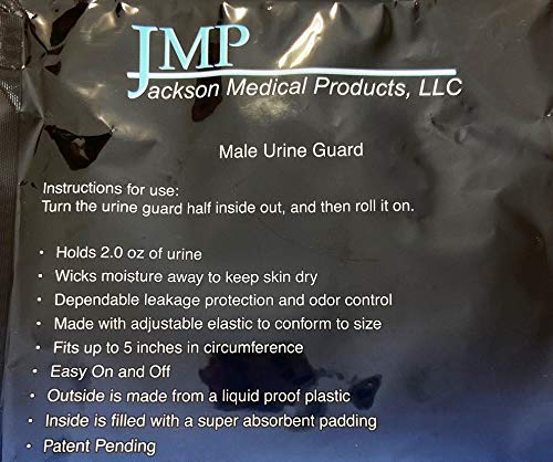 Male Urine Guard, Jmp Absorbent Incontinence Pouch, Bag Of 30 #TOP2