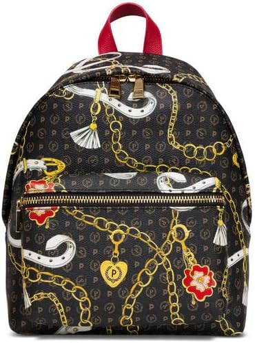 Pollini BORSA DONNA D NERO2 TE8412PP03Q4400A HERITAGE STAMPA CHAIN ZAINO  NERO2 ND SCELTA\u003dP : Amazon.it: Sport e tempo libero