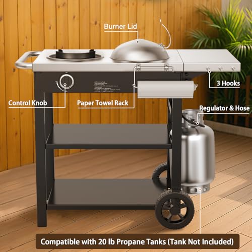 Commercial Stainless Steel Fry Station