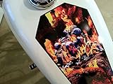 Damned Souls - Coffin - Fuel Tank & Fender Decals for Harley Davidson Sportsters & Other Motorcycles - 6pc Set