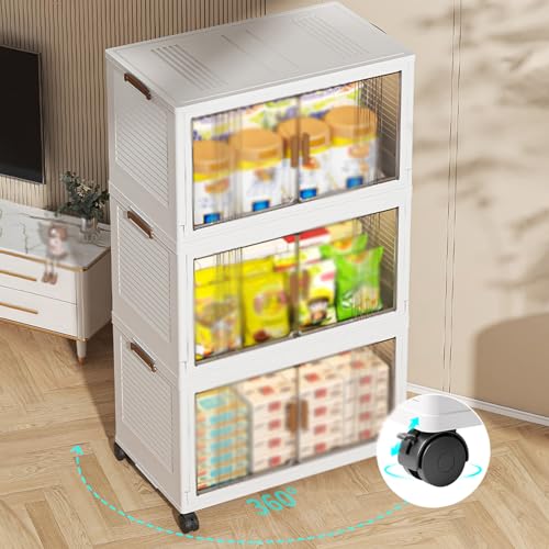 Grande boîte de rangement en plastique pour optimiser le dressing - 7