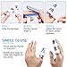 Sopito Finger Splint, 3PCS Finger Support Brace Finger Stabilizer for Broken Fingers Straightening Arthritis Knuckle Immobilization,Blue