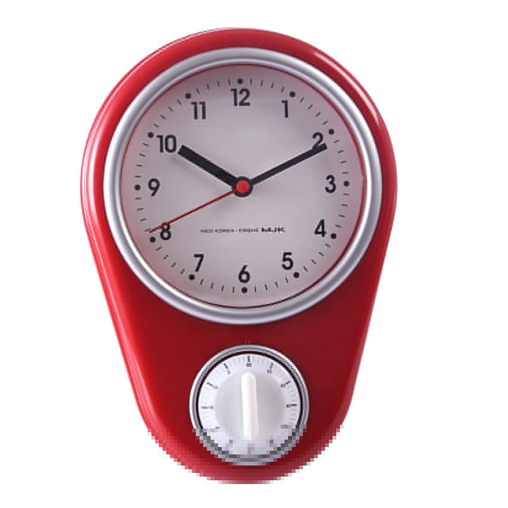 HRWLY Kitchen Alarm Countdown Timers Set Count Down Wall Watches Timing Clocks Home Decoration(D)