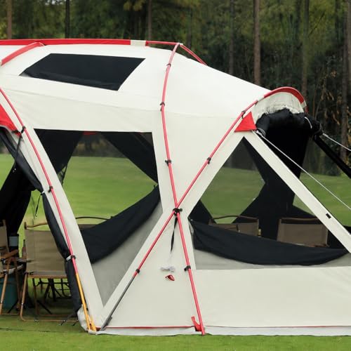 Carpa para 14-36 personas, doble capa, resistente al clima miniatura 5