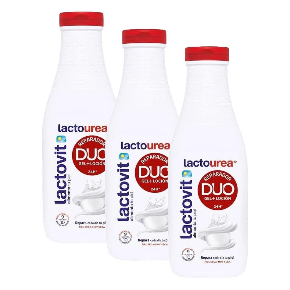 Lactovit Gel + Loción DUO Lactourea, con un 50% de Loción