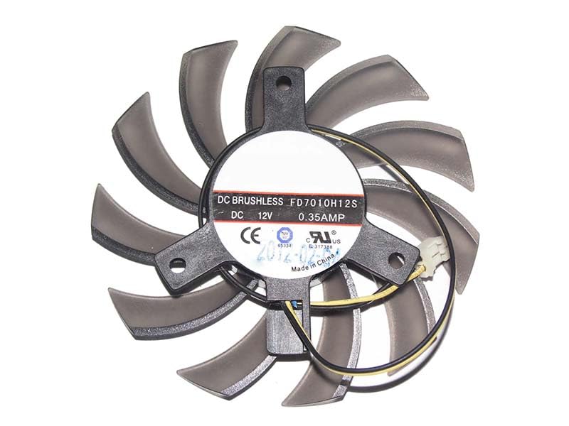 FD7010H12S ventilateur VGA 12V 0.35A pour réparation de GPU bruyant