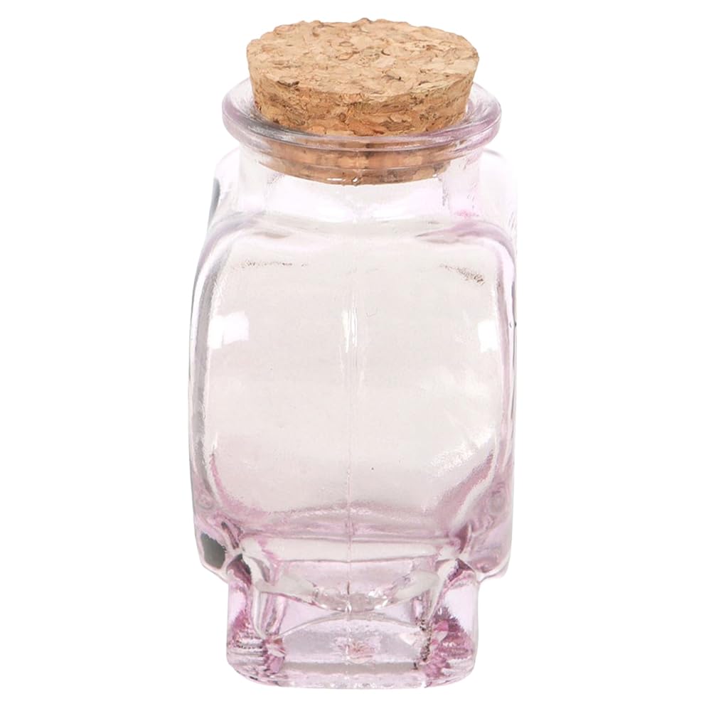 Something Different Love Potion Glass Heart Bottle (One Size) (Pink)