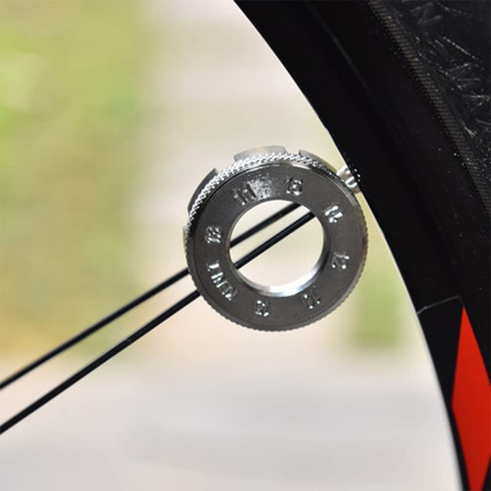 Cawla Fahrrad-Speichenschlüssel – Universell Für Die Meisten Fahrradräder, Zum Spannen Und Reparieren Der Speichen