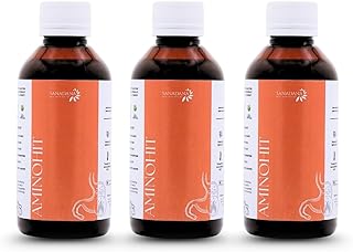 AminoHit | Ayurvedic Liquid Antacid for Acidity, Gas Trouble, Bloating & Indigestion Relief | Natural Digestive Support Syrup – 200 ml (Pack Of 3)