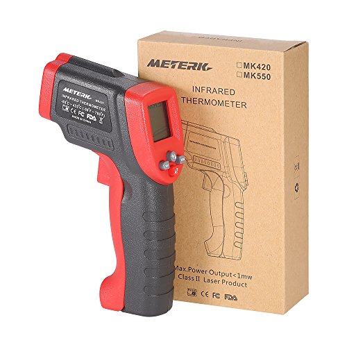 DECDEAL MK420-50 ~ 420 ° C 12: 1 Multifuncional Mini Handheld sem contato LCD Digital IR Termômetro