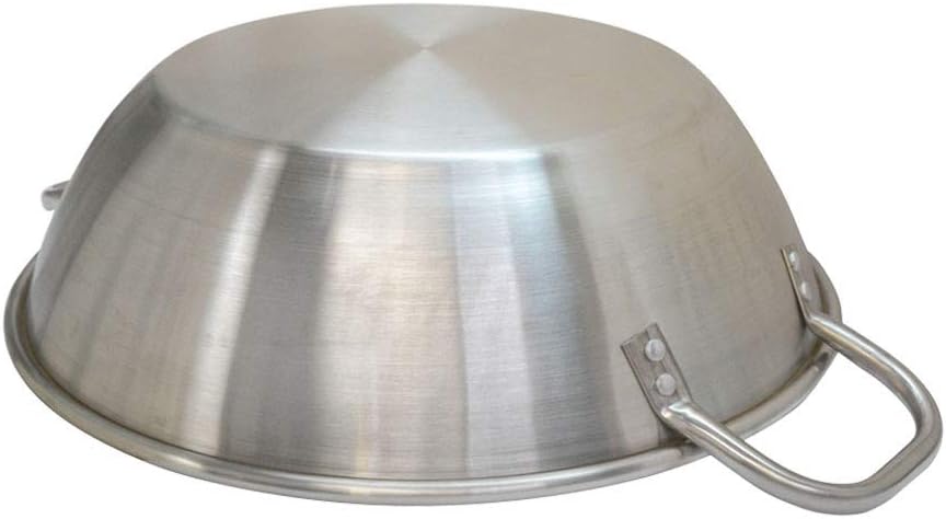 Portable 19'' Cazo LARGE FLat Cooking Pot Pan Wok Caso L Carnitas Gas Stove Burner