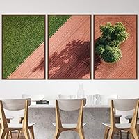 3 Piece Framed Canvas Wall Art Abstract Industrial Modern Art Multicolor Patterns Canvas Prints Home Artwork Decoration for Living Room,Bedroom - 16