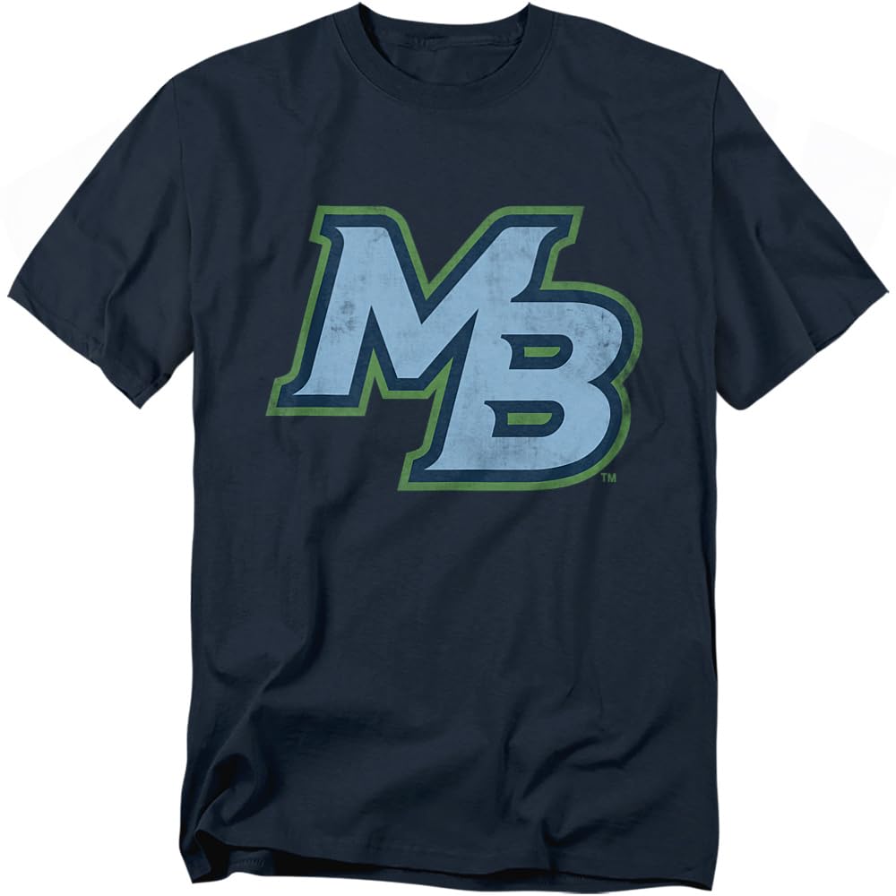 LOGOVISION Official Collegiate Distressed Primary Logo Adult T-Shirt Collection — view 175