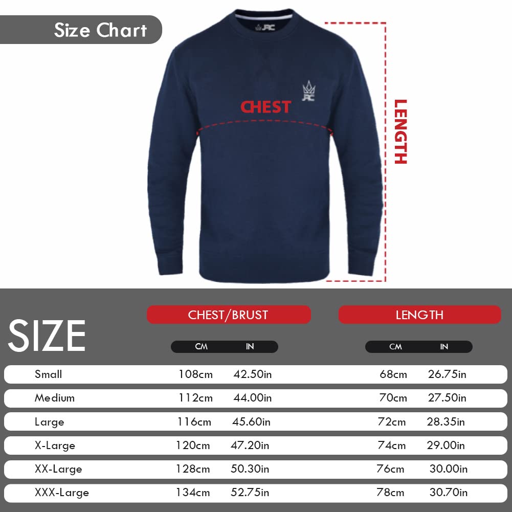 Sweat Shirt à Col Rond en Polaire pour Homme, Sweatshirt à Manches Longues pour Homme