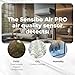 Sensibo Air PRO - Air Conditioner Smart Controller & Air Quality Sensor. Smart Thermostat for Mini Split, Window, Portable AC. Temp & Humidity Sensors. Google, Alexa, Siri & Apple HomeKit Compatible