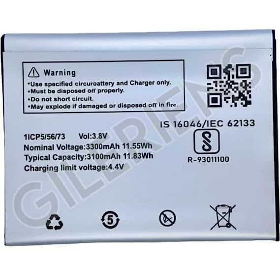 Image of Original LBP1300068 Battery for Lava Z61 Pro [3100mAh] Battery with 3 Month Warranty ****(P215)