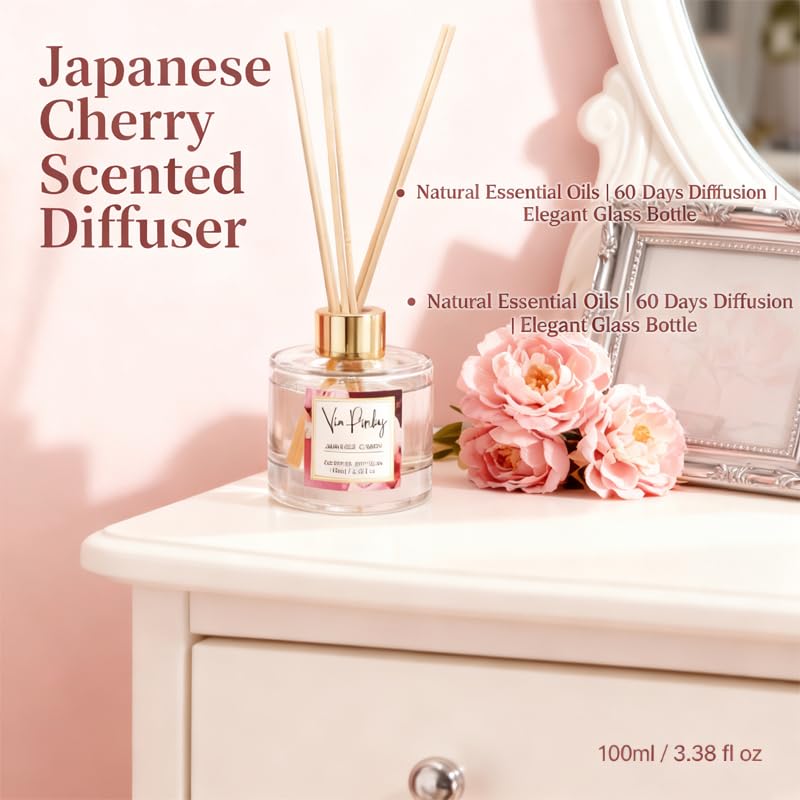 Difusor de aroma Cherry Blossom 100ml miniatura 4