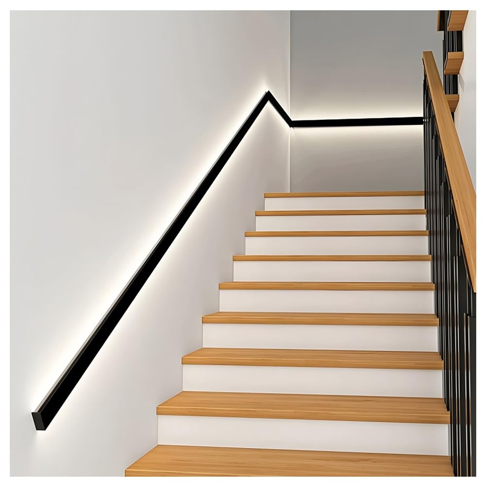 Barre d'appui moderne LED en alliage d'aluminium premium