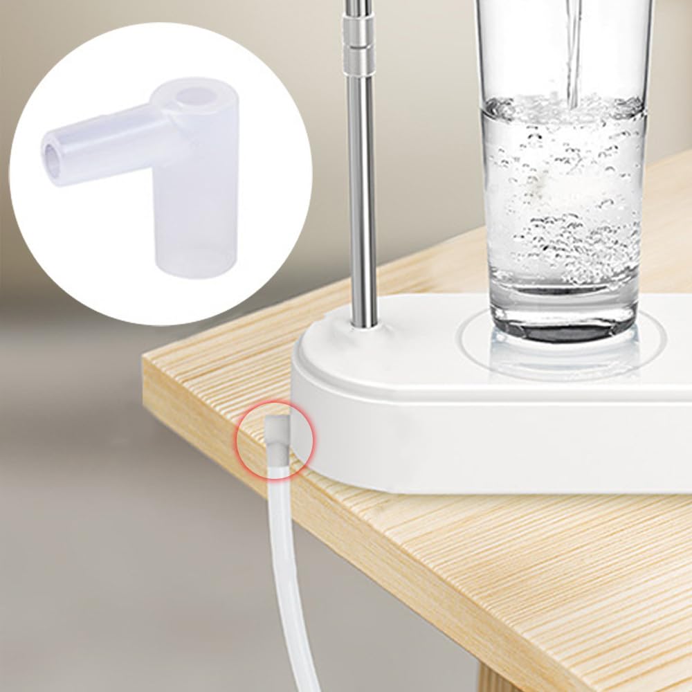 Distributeur d'eau de Bureau,Mini Pompe À Bouteille d'eau de Comptoir À 6 Vitesses avec Affichage LED Bleu,Chargement USB pour Maison,Bureau,Voyages en Plein Air,Camping